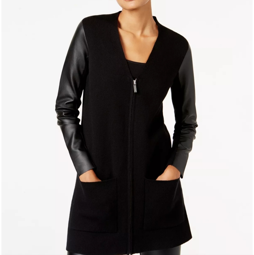 Micheal Kors Black Cardigan
